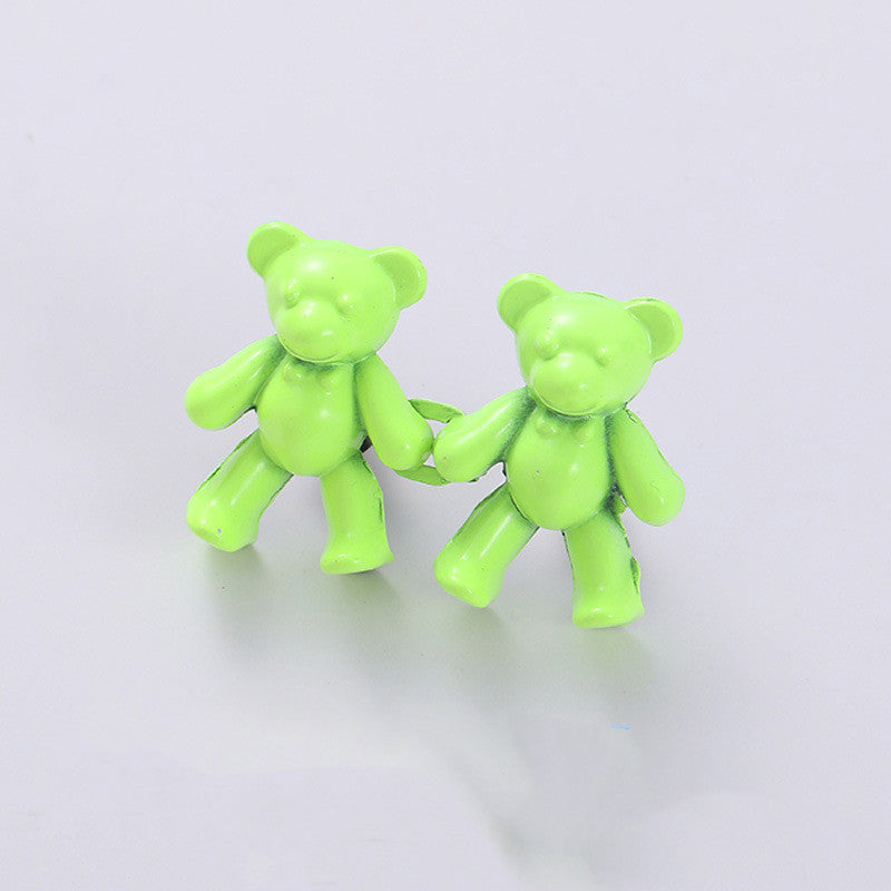 8pcs/4pairs Bear Waist Tight Magic Button Adjustable