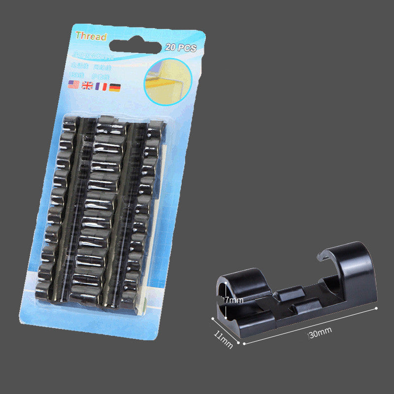 Self-adhesive Wiring Fixing Clip For Wire