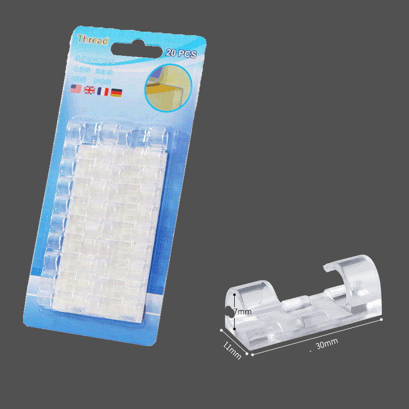 Self-adhesive Wiring Fixing Clip For Wire