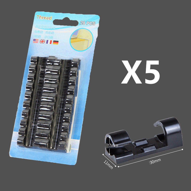 Self-adhesive Wiring Fixing Clip For Wire