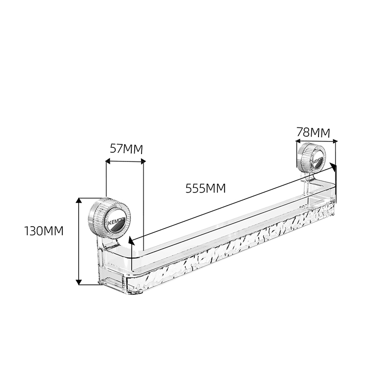 Suction Cup Retractable Slipper Rack