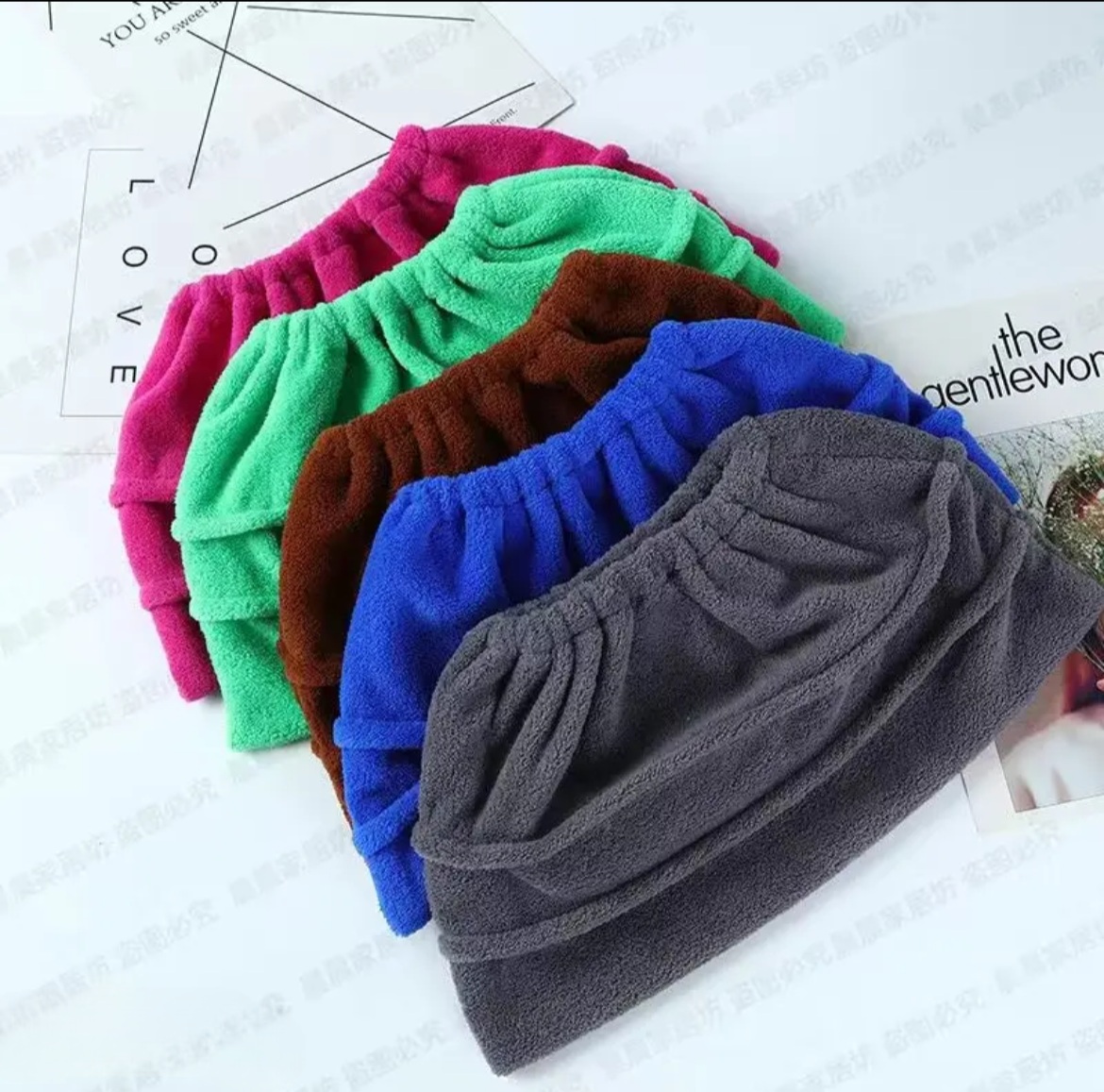 3Pcs Universal Reusable Coral Velvet Broom Cover