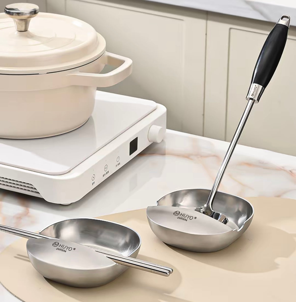 Creative Stainless Steel Spoon Holder