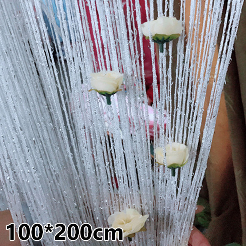 Hanging Vestibule String Rose Curtain