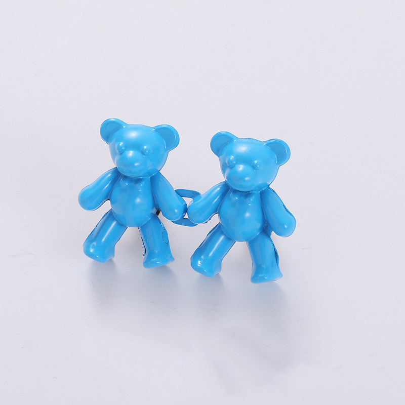 8pcs/4pairs Bear Waist Tight Magic Button Adjustable