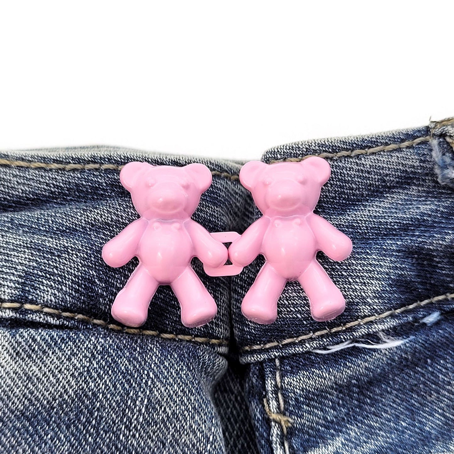 8pcs/4pairs Bear Waist Tight Magic Button Adjustable