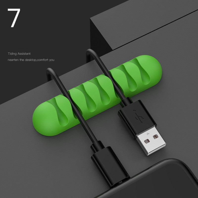 Flexible Cable Winder Wire Organizer Holder