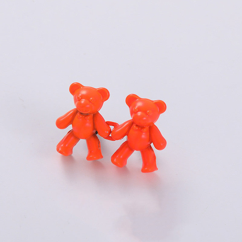 8pcs/4pairs Bear Waist Tight Magic Button Adjustable