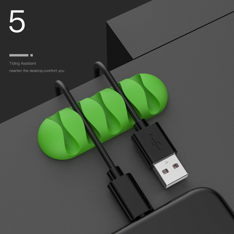 Flexible Cable Winder Wire Organizer Holder