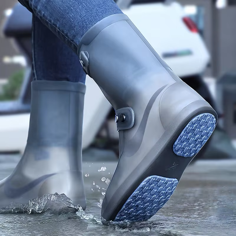 Silicone High Top Rain Boot Covers