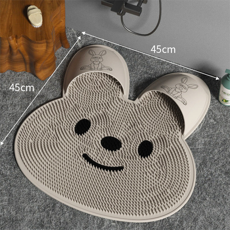 Rabbit Silicone Foot Massage Pad