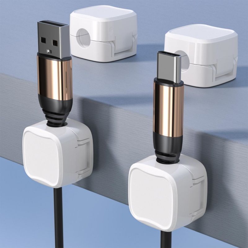 Magnetic Cable Clip Adjustable Cable Organizer