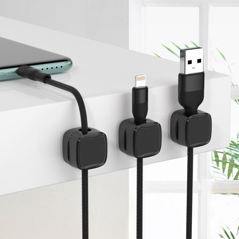 Magnetic Cable Clip Adjustable Cable Organizer