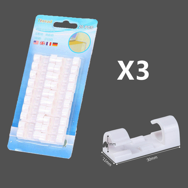 Self-adhesive Wiring Fixing Clip For Wire