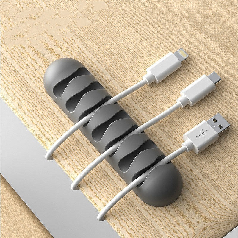 Flexible Cable Winder Wire Organizer Holder