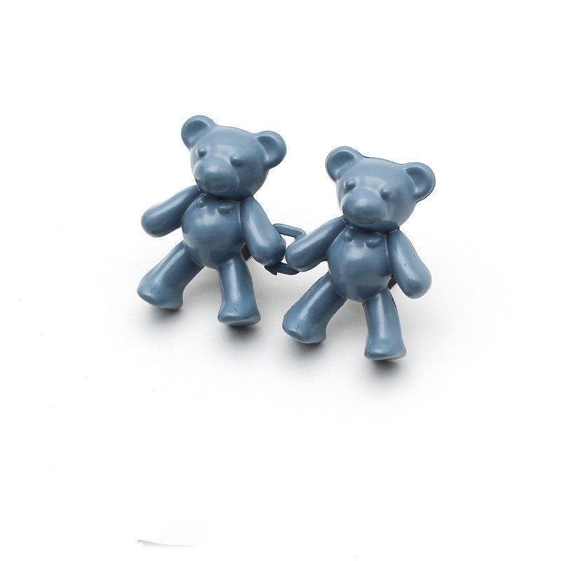 8pcs/4pairs Bear Waist Tight Magic Button Adjustable
