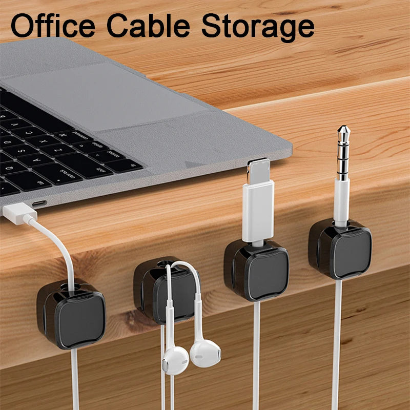 Magnetic Cable Clip Adjustable Cable Organizer