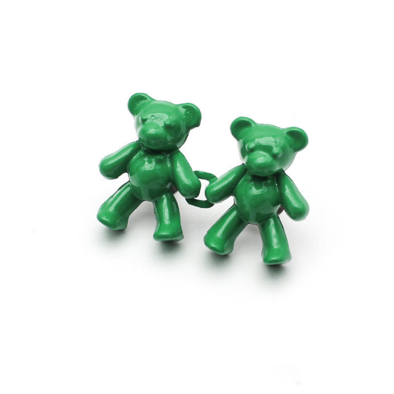 8pcs/4pairs Bear Waist Tight Magic Button Adjustable