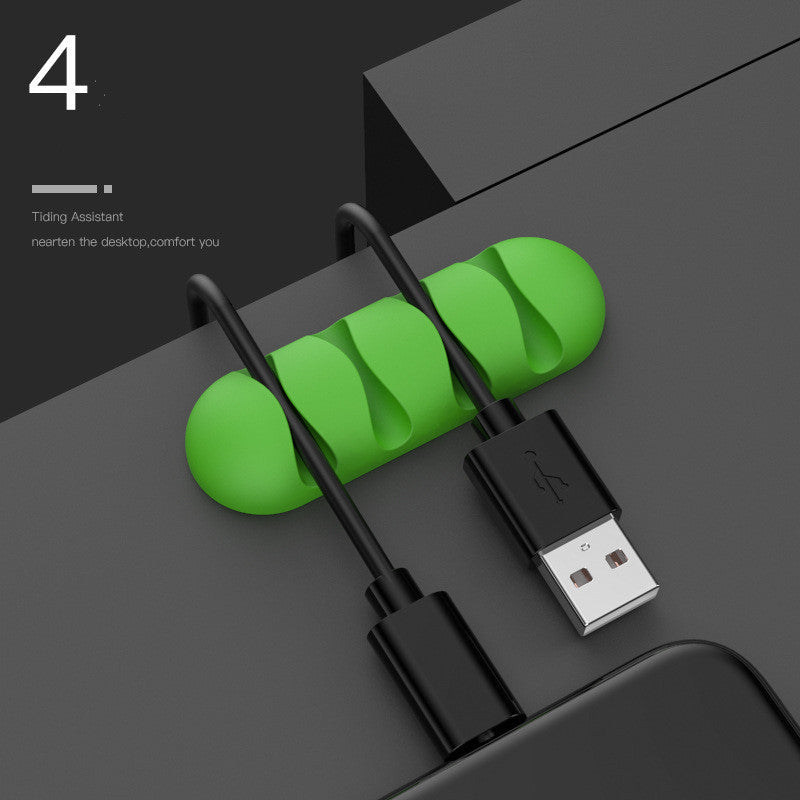 Flexible Cable Winder Wire Organizer Holder