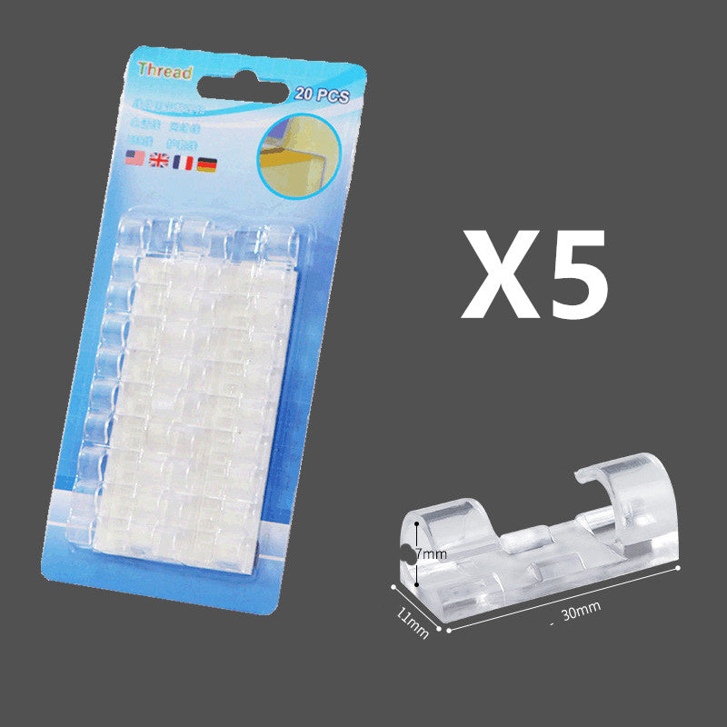 Self-adhesive Wiring Fixing Clip For Wire