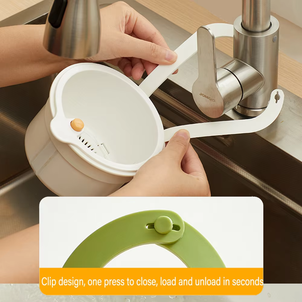2 Pcs Creative Sink Hanging Strainer Basket