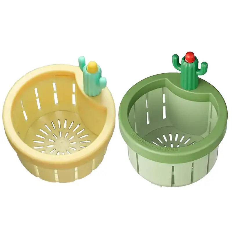 Sink Drain Basket Cartoon Cactus