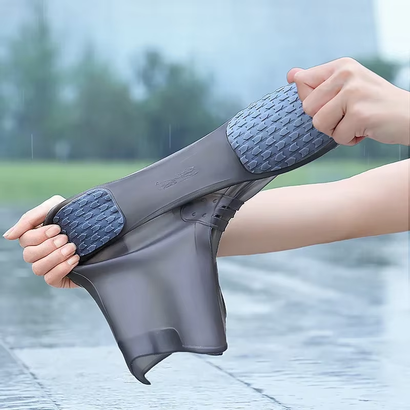 Silicone High Top Rain Boot Covers