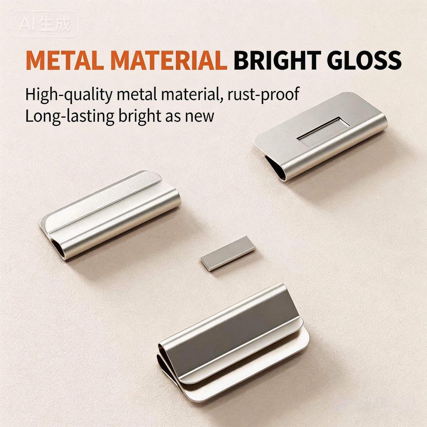 5 Pairs Strong Magnetic Curtain Clips