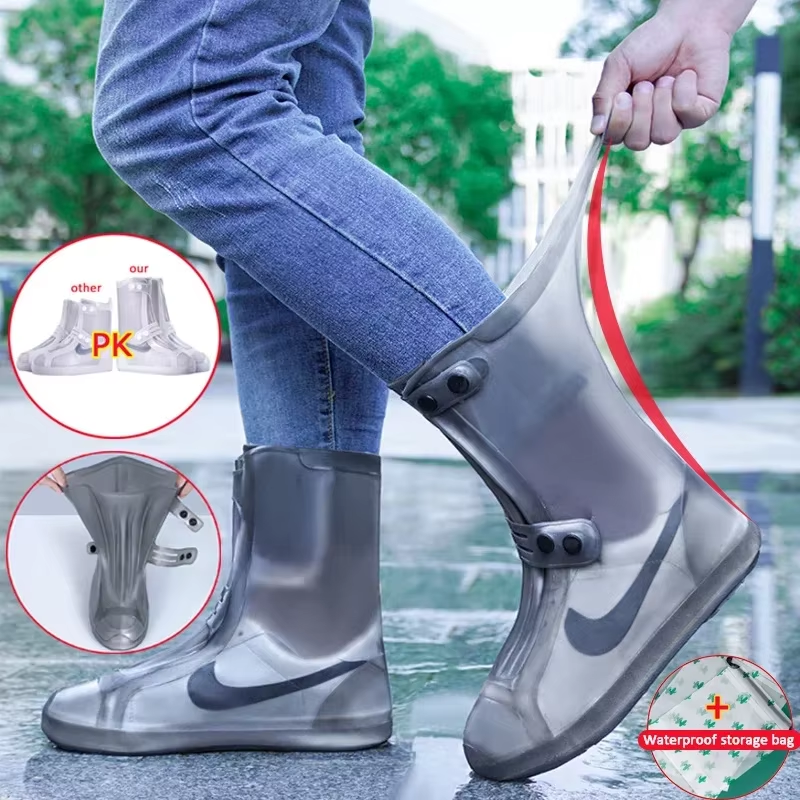 Silicone High Top Rain Boot Covers