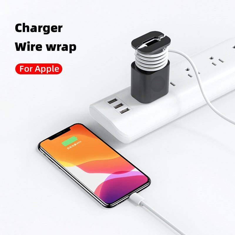 New 2 In 1 Creative Charger Protector Data Cable Organizer