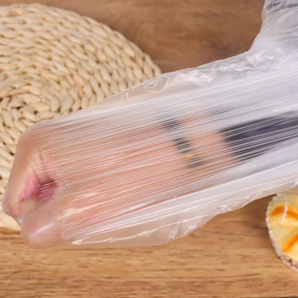 10Pcs Thickened PE Disposable Tablecloth