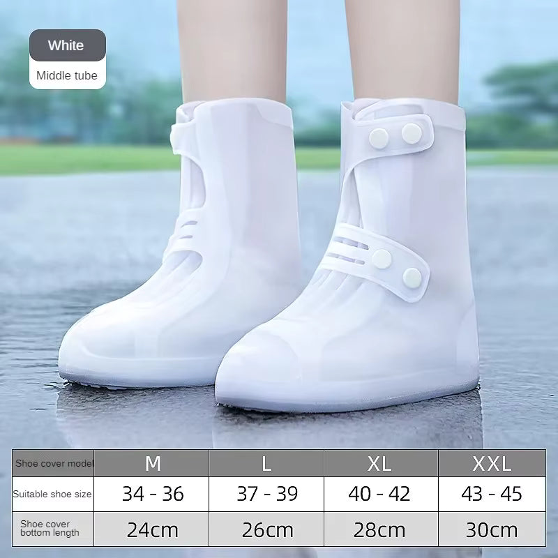 Silicone High Top Rain Boot Covers