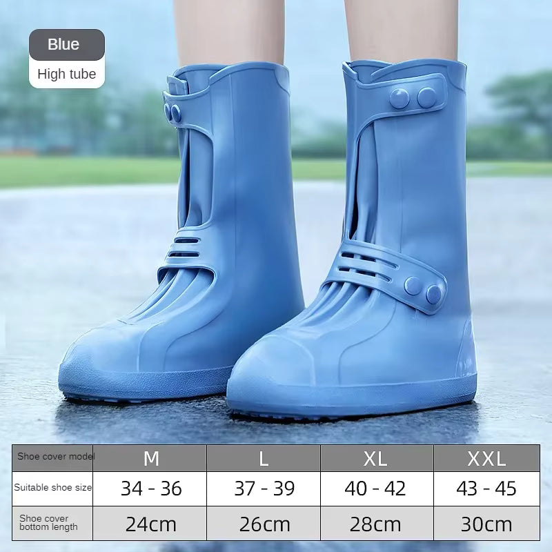 Silicone High Top Rain Boot Covers