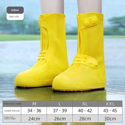 Silicone High Top Rain Boot Covers