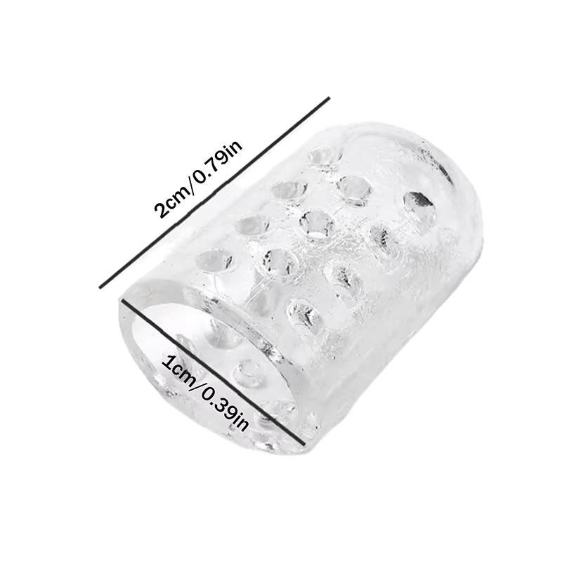 20 pcs Silicone Anti Friction Toe Protector Gel Breathable Toe Caps