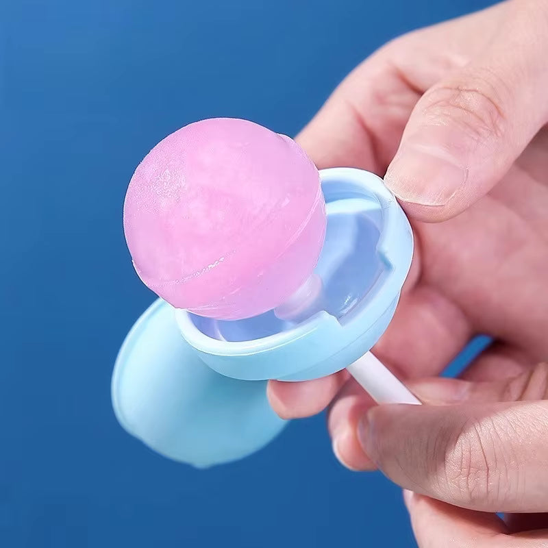 Mini Silicone Popsicle Mold DIY Lollipop Ice Cream Maker