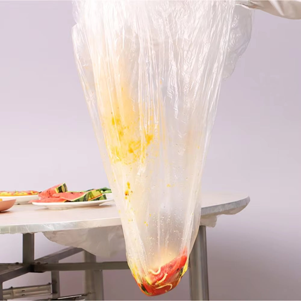 10Pcs Thickened PE Disposable Tablecloth