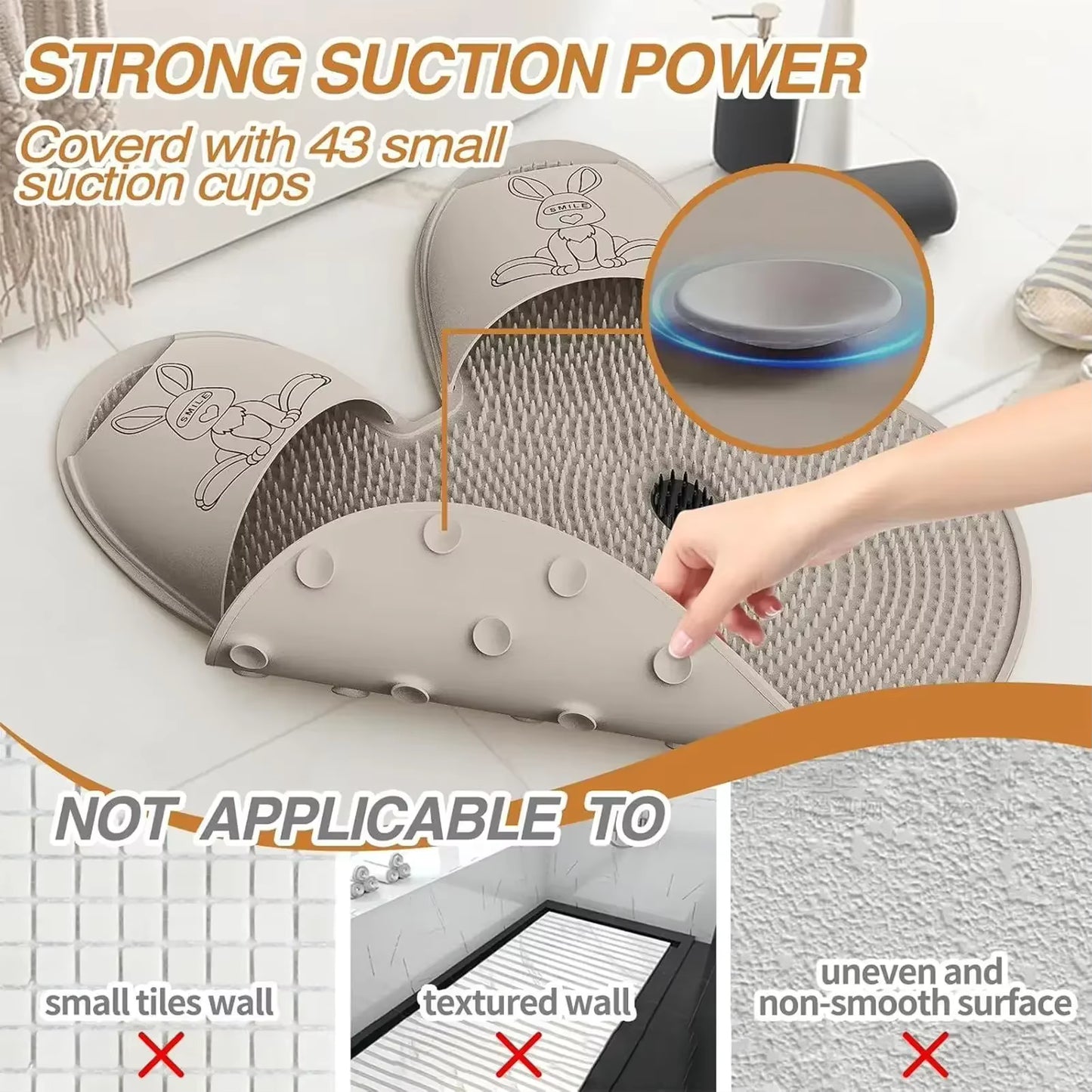 Rabbit Foot Massage Pad