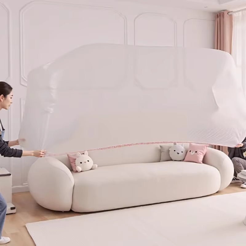 10pcs Transparent Disposable Furniture Dust Covers