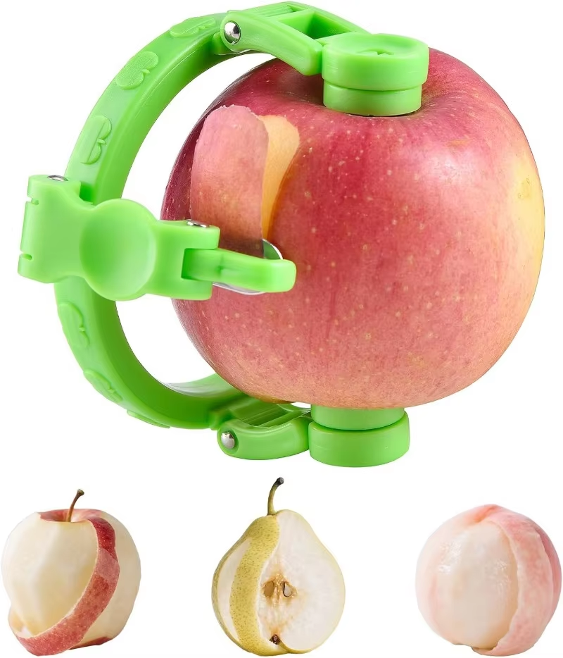 2pcs Fruit & Vegetable Tools Handheld Rotating Peeler