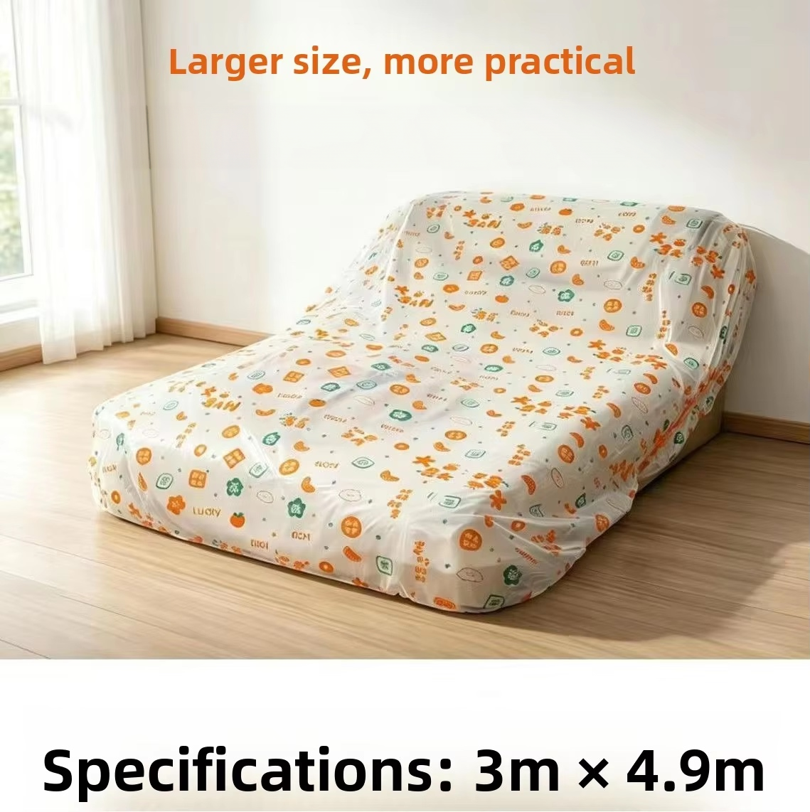 Disposable Plastic Elastic Bed Cover Dustproof Sofa Cover